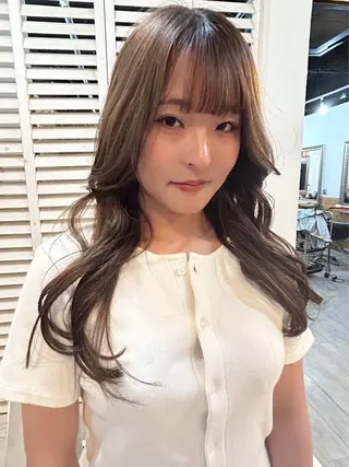 ロング 中津 /kipi アカネのヘアスタイル