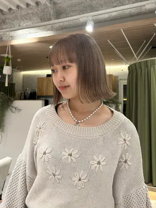 ミディアム hair&eye🎀 /momoKaのヘアスタイル