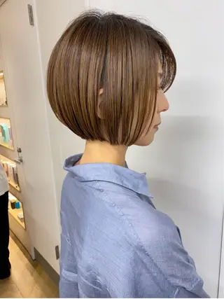 ロング レイヤーボブ/渋谷/ 艶カラー/あおい🩵のヘアスタイル