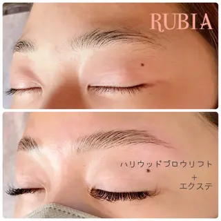 アイブロウ RUBIA ルビアのマツエク・マツパデザイン