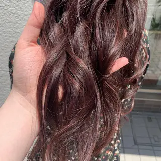 ロング カラー カぺリベラ 香里園店のヘアスタイル
