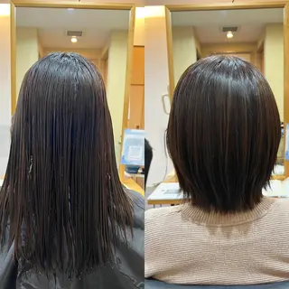 ミディアム カラー 美容室 LA BEAU大塚店のヘアスタイル