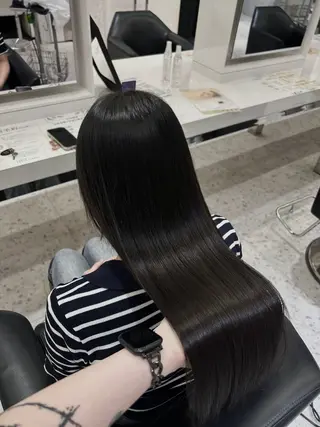 ロング カラー 𝐑𝐈𝐎ྀིのヘアスタイル