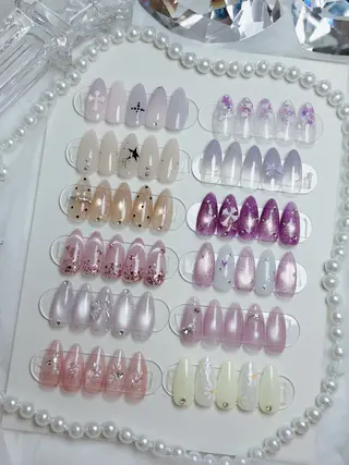 ネイル めぐ 💫ワンホンネイルのネイルデザイン