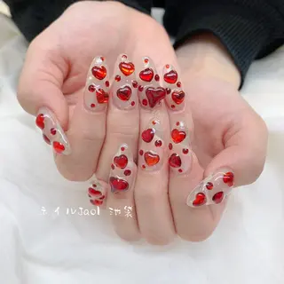 ロング ネイルJaol 池袋のネイルデザイン