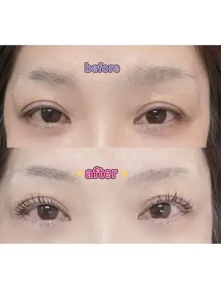 マツエク・マツパ 上川 紗生のマツエク・マツパデザイン