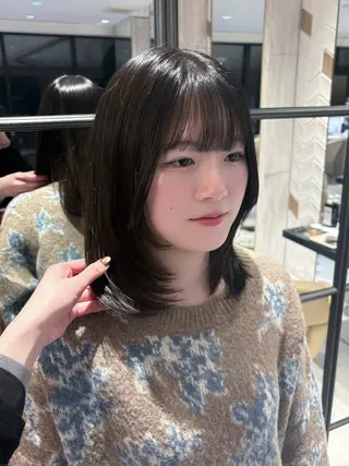 ミディアム 🩶kind虎井遥音 カットモデル募集🩶のヘアスタイル