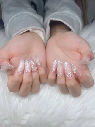 ネイル Lee Nails チップ長さだし専門店のネイルデザイン