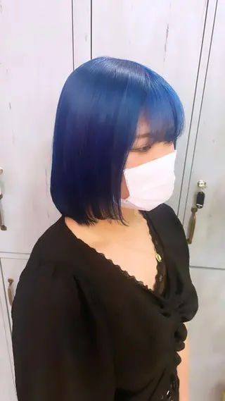 ミディアム カラー 町田ブリーチ特化 MANATOのヘアスタイル