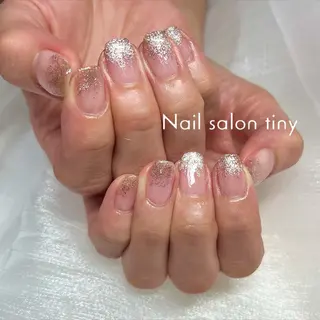 ネイル Nail salon tiny🩵のネイルデザイン