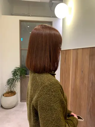 ミディアム カラー 🫧 みゆ🫧のヘアスタイル