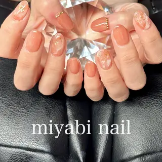 ネイル miyabi nail 桂川駅近くのネイルデザイン