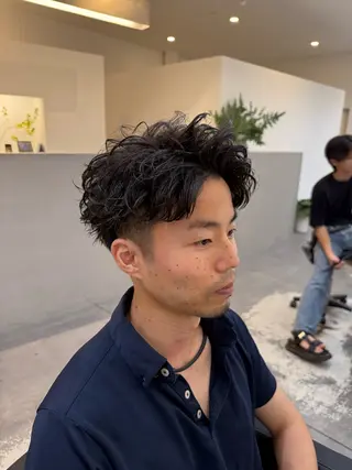 ショート 古賀 雄大のヘアスタイル