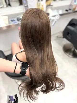 ロング カラー ヘアアレンジ 透明感カラー🎀艶髪 Anju/渋谷🎀のヘアスタイル