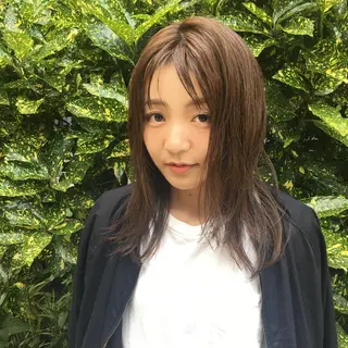 ミディアム 中野 恵脩のヘアスタイル
