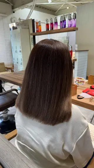セミロング カラー 🫧山中 沙希🫧のヘアスタイル