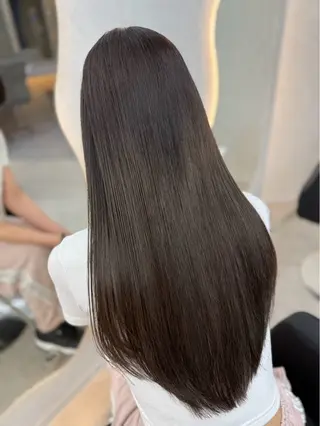 ロング カラー 💙あおい💙大宮 🪽ワンカラー🪽のヘアスタイル