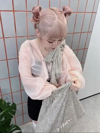 カラー ハイトーン特化 pepe🎀のヘアスタイル