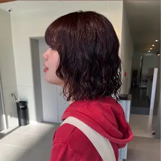 パーマ オリーブ🎶アッシュ グレージュちひろ🧸のヘアスタイル
