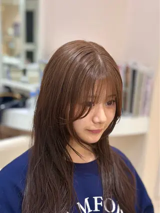 ロング カラー 石山 海斗のヘアスタイル