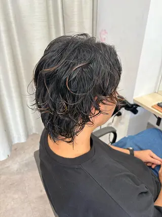 ミディアム TELA HAIR 店長 塩田のヘアスタイル