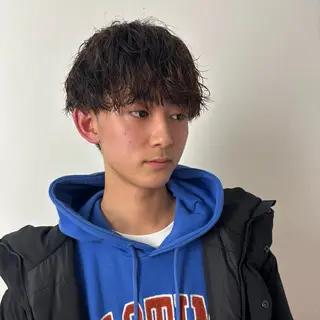 ショート パーマ メンズ men's/perm colorDaijuのヘアスタイル