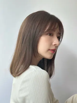 ミディアム 武藤 虎太朗のヘアスタイル
