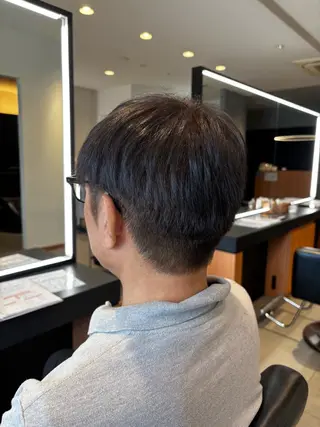 メンズ KAREN（ému） 伏見/カットモデルのヘアスタイル