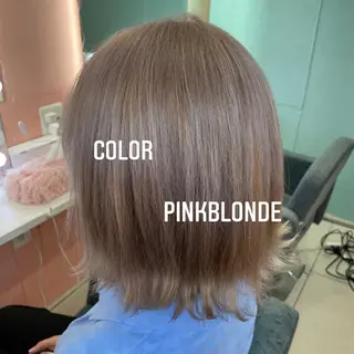 ショート カラー エクステ🩵ブリーチ 韓国ヘア🩵KAEのヘアスタイル