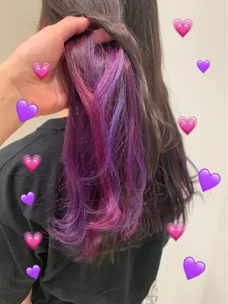 ロング カラー 新宿駅近♡個室 ♡関口三都季🌜のヘアスタイル