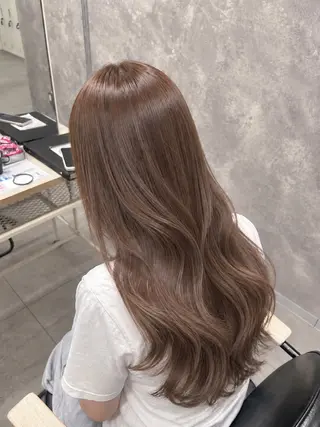 ロング カラー 🤎透明感カラー 🤎🧸ちひろのヘアスタイル
