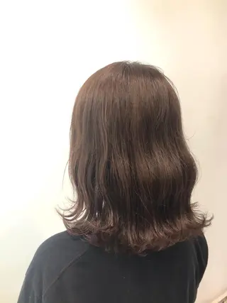 ミディアム 下條 真のヘアスタイル