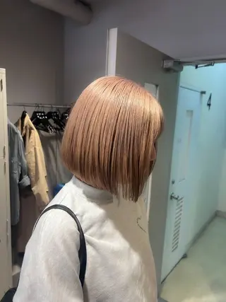 ロング カラー パーマ ヘアアレンジ メンズ キッズ ブリーチなしカラー/ ブラウン/レイヤーのヘアスタイル