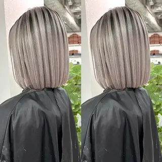 ミディアム 糸川 伸樹のヘアスタイル