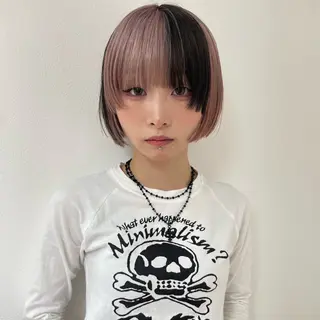 ショート カラー メイ ☪️のヘアスタイル