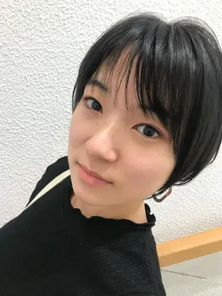 ショート カラー 骨格・生え癖補正✂︎ ウエモト タクのヘアスタイル