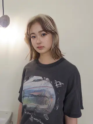 ミディアム karen 🌷名古屋、名駅のヘアスタイル