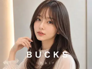 セミロング BUCKS【天王寺】 バックス【駅30秒】のヘアスタイル