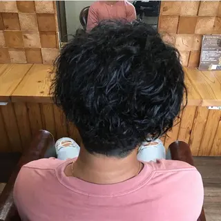 ショート パーマ ルーキス やまざきのヘアスタイル