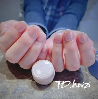 ショート めぐみのネイルサロン スタッフ練習のネイルデザイン