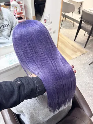 ロング カラー 【ハイトーン特化】 🦋森山陽向/大宮のヘアスタイル