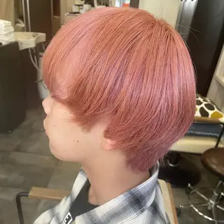 ミディアム カラー 吉村 夏椰のヘアスタイル