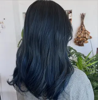 ロング カラー 🌸小掛🌸 豊橋外国人風カラーのヘアスタイル