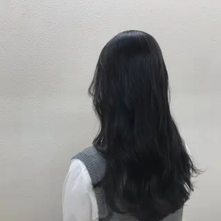 ロング もりたみかこ 美容師お休み中のヘアスタイル