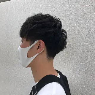 ショート メンズ もりたみかこ 美容師お休み中のヘアスタイル