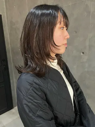 ミディアム 阪急塚口駅徒歩5分 PENNY🌼のヘアスタイル