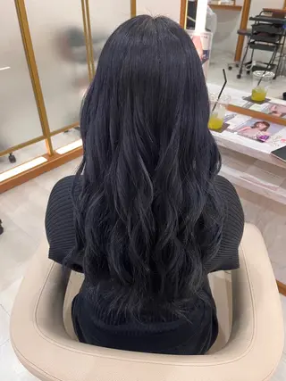 ロング カラー 縮毛矯正🫧/ 武笠 友香🤍のヘアスタイル