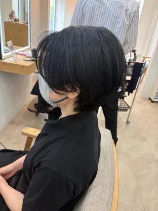 ショート レイヤーカット/ Harukaのヘアスタイル