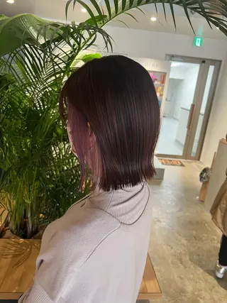 ミディアム 藤本 祥実のヘアスタイル