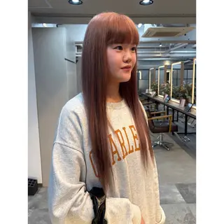 ロング カラー 韓国レイヤー/Wカラ ー♡YUUNAのヘアスタイル
